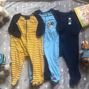 🌤BABY BOY GERBER 3 PIECE PAJAMAS SET!!